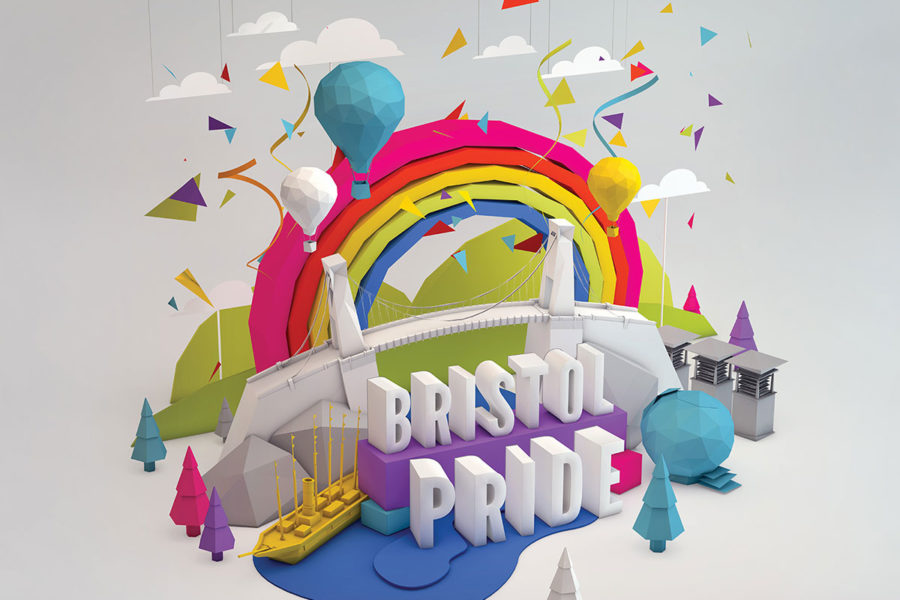 Bristol Pride illustration